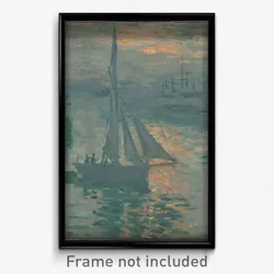 Claude Monet (French - Sunrise (Marine)