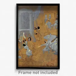 Carl Fredrik Hill - Untitled (Oriental interior)