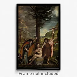 Hans Holbein the Younger - An Allegory of the Old and New Testaments