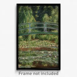 Claude Monet, French - The Japanese Footbridge and the Water Lily Pool, Giverny