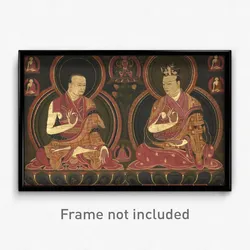 Eighth Karmapa, Mikyo Dorje (1507-1554) and his teacher the First Sangye Nyenpa - Google Art Project (cropped).jpg