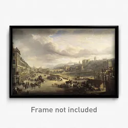 Alexander Nasmyth - Princes Street with the Commencement of the Building of the Royal Institution