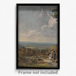 John Constable - Hampstead Heath Looking Towards Harrow