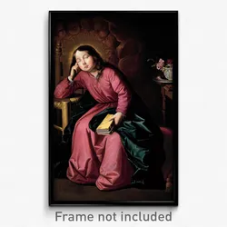 Francisco de Zurbarán - The Child Virgin Asleep