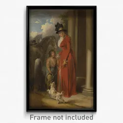 George Morland - The Squire's Door