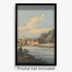 Thomas Girtin - The New Walk, York