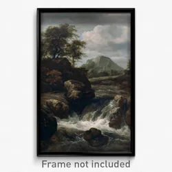 Van Ruisdael, Jacob - A Waterfall
