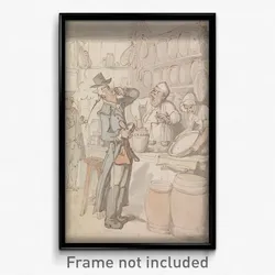 Thomas Rowlandson - A Man Buying Snuff