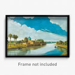 Abdul Qadir al-Rassam - River Scene on the Banks of the Tigris