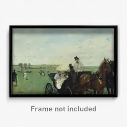 Edgar Degas - At the Races in the Countryside