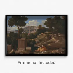 Nicolas Poussin - Landscape with Saint John on Patmos