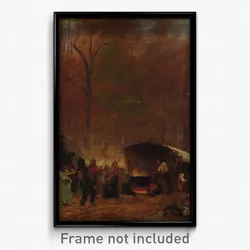 Eastman Johnson - A Different Sugaring Off