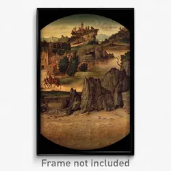 Bartolomeo Montagna - Landscape with Castles