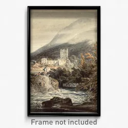 Joseph Mallord William Turner - Llanthony Abbey, Monmouthshire