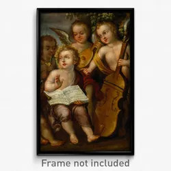 Juan Correa - The Infant Jesús with Angelic Musicians