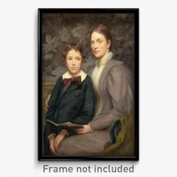 Henry O. Walker - Mrs. William T. Evans and Her Son