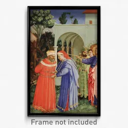 Fra Angelico (Fra Giovanni da Fiesole) - The Apostle Saint James the Greater Freeing the Magician Hermogenes