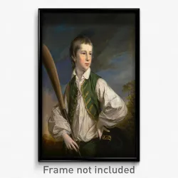 Francis Cotes - Charles Collyer as a Boy, with a Cricket Bat