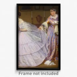 Pavel Fedotov - The Major Makes a Proposal (Inspecting a Bride in a Merchant's House) - Google Art Project detail3.jpg