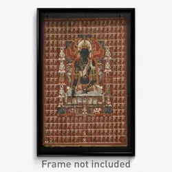 Buddha Akshobhya and the Eastern Assembly of the Sarvadurgatiparishodhana Mandala