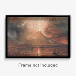Joseph Mallord William Turner - Vesuvius in Eruption