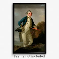 John Webber - Portrait of Captain James Cook