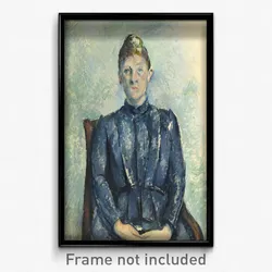 Paul Cézanne - Portrait of Madame Cézanne