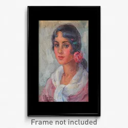 Joaquín Sorolla Y Bastida - Portrait of a Woman