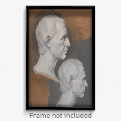 Joseph Wright of Derby - Studies of a Classical Bust