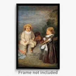 Jean-Antoine Watteau - Heureux age! Age d'or (Happy Age! Golden Age)
