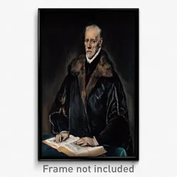 El Greco (Domenikos Theotokopoulos) - Portrait of Dr. Francisco de Pisa