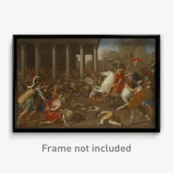 Nicolas Poussin - The Conquest of Jerusalem by Emperor Titus
