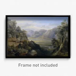 Conrad Martens - Wiseman's Ferry in 1838