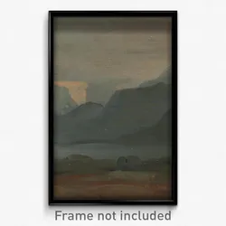 Mountainous Landscape with Figures and Cattle