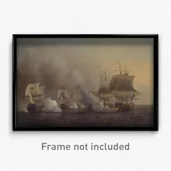 Samuel Scott - Action off the Cape of Good Hope