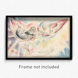 William Blake - St Peter and St James with Dante and Beatrice