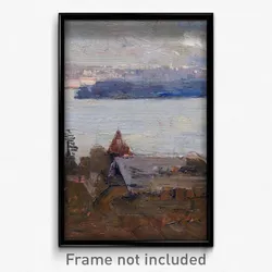 Arthur Streeton - Sydney Harbour from Penshurst (Cremorne)
