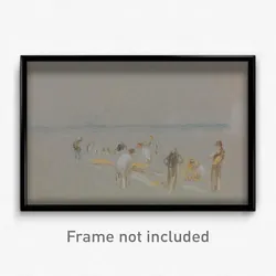 Joseph Mallord William Turner - Cricket on the Goodwin Sands