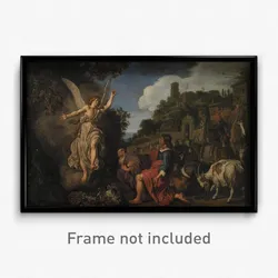 Pieter Lastman - The Angel Raphael Takes Leave of Old Tobit and his Son Tobias
