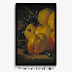 Luis Meléndez - Still Life with Apples, Grapes and a Pot of Jam