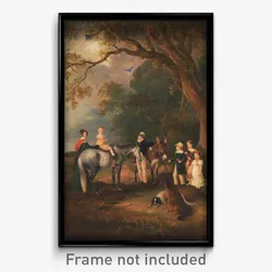 John Ferneley - Miss Catherine Herrick with her Nieces and Nephews, the Five Elder Children of the Rev. and Mrs. Hen...