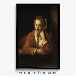 Rembrandt Harmensz. van Rijn - "The Kitchen Maid"