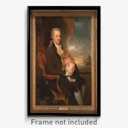 William Beechey - Edward George Lind and His Son, Montague