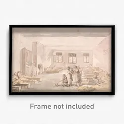 Thomas Rowlandson - Bridewell, The Pass Room, House of Correction