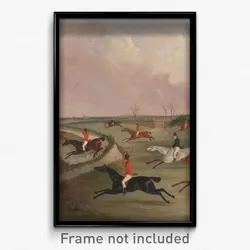 John Dalby - The Quorn Hunt in Full Cry- Second Horses, after Henry Alken
