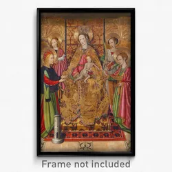 Jaume Huguet - Virgin and Saints