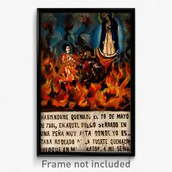 Votive offering dedicated to Our Lady of Solitude