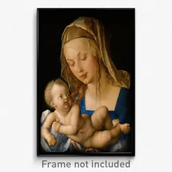 Albrecht Dürer - Virgin and child with a pear