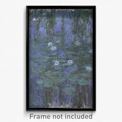 Claude Monet - Blue Water Lilies