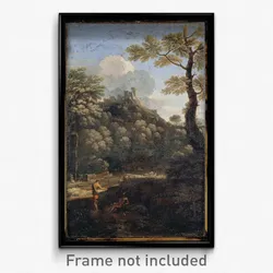 Dughet, Gaspard - A Castle in a Wood